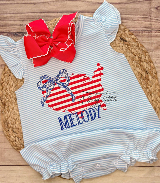 Bean Stitch Coquette America