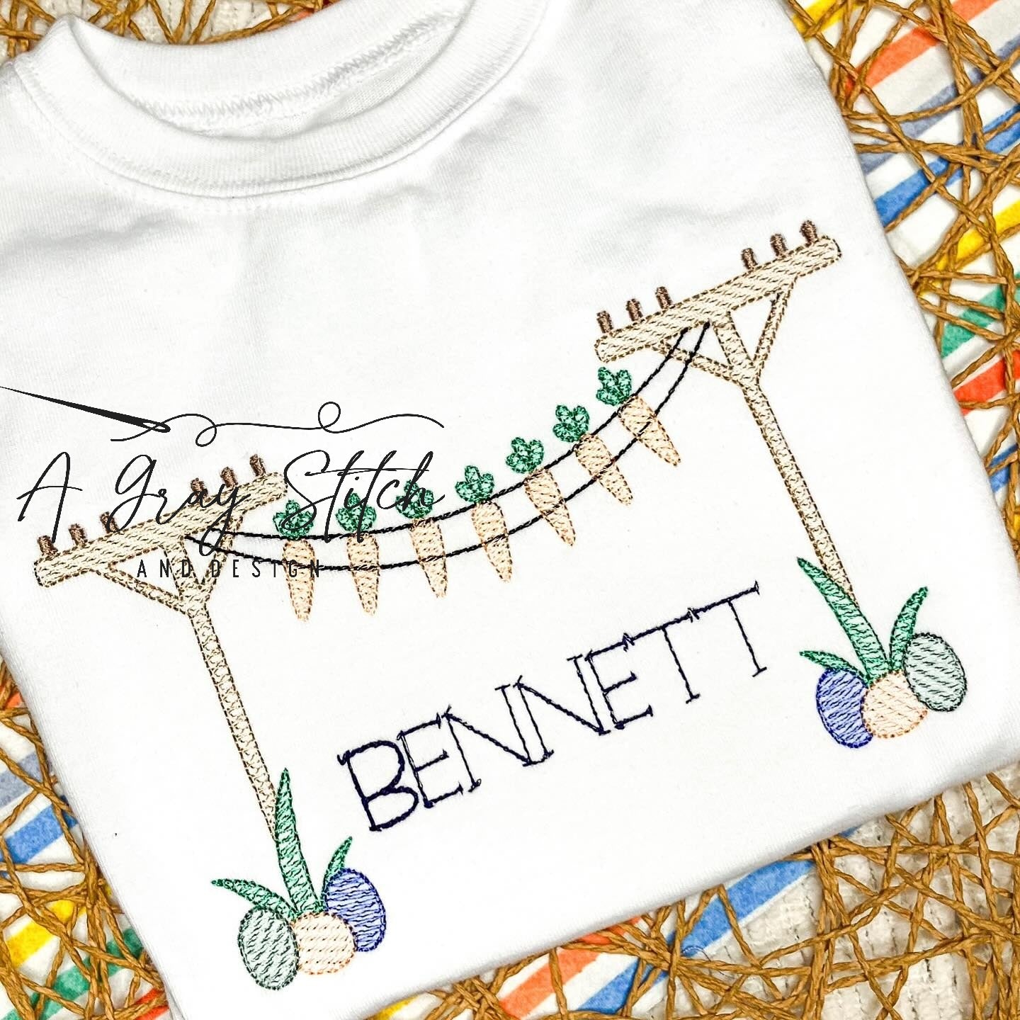 Sketch Easter Lineman Carrot Design