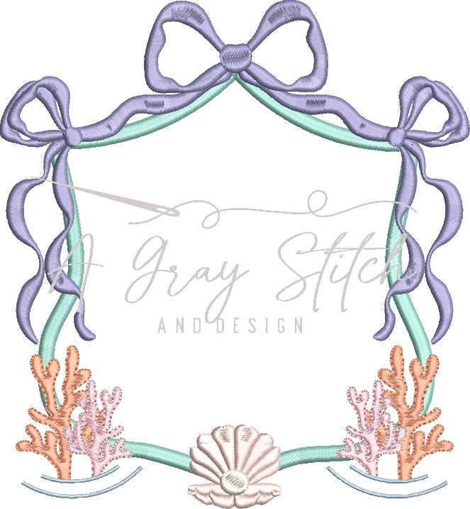 Mermaid Inspired Heirloom Crest