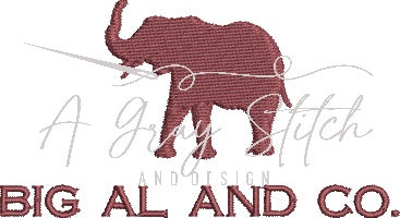 Big Al and Co. Pocket Tee and Hat Design