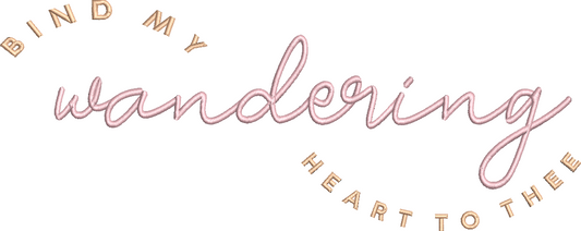 Bind my Wandering Heart to Thee Design
