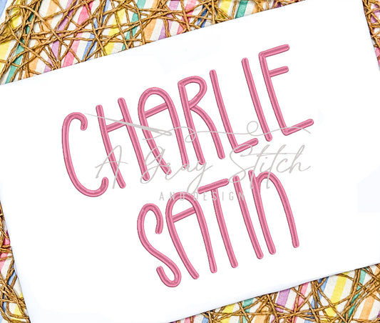 Charlie Satin Font