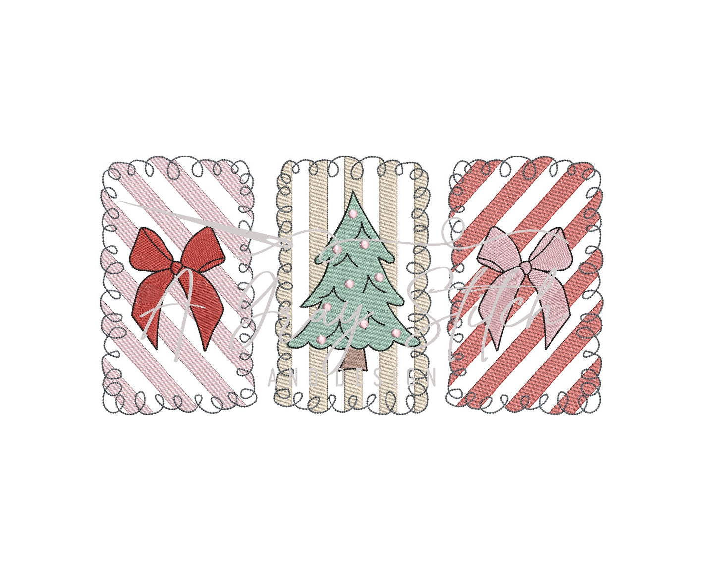 Sketch Christmas Stamps