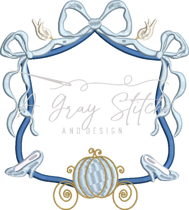 Cinder Girl Inspired Crest