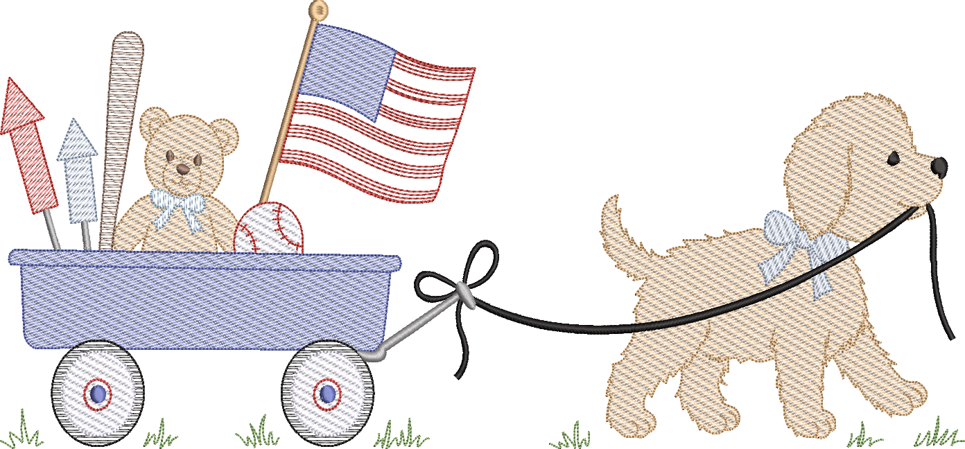Fourth of July Bow Parade