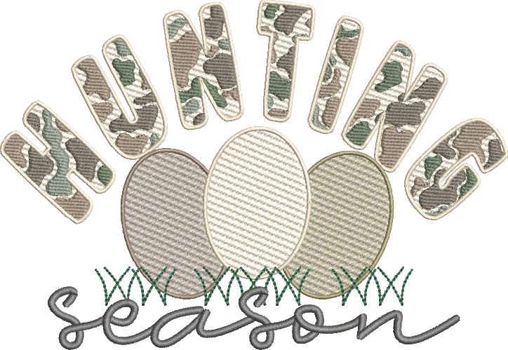 Sketch Hunting Season Easter Egg  Design