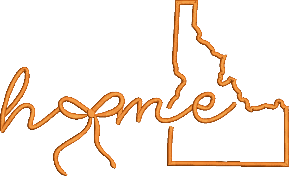 Idaho Home 3D Puff and Satin