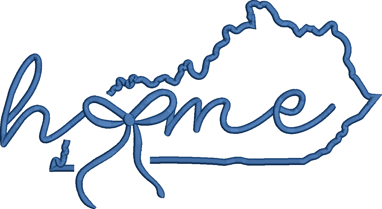 Kentucky Home 3D Puff and Satin