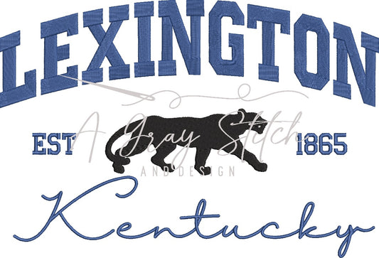 Lexington Collegiate Embroidery Design
