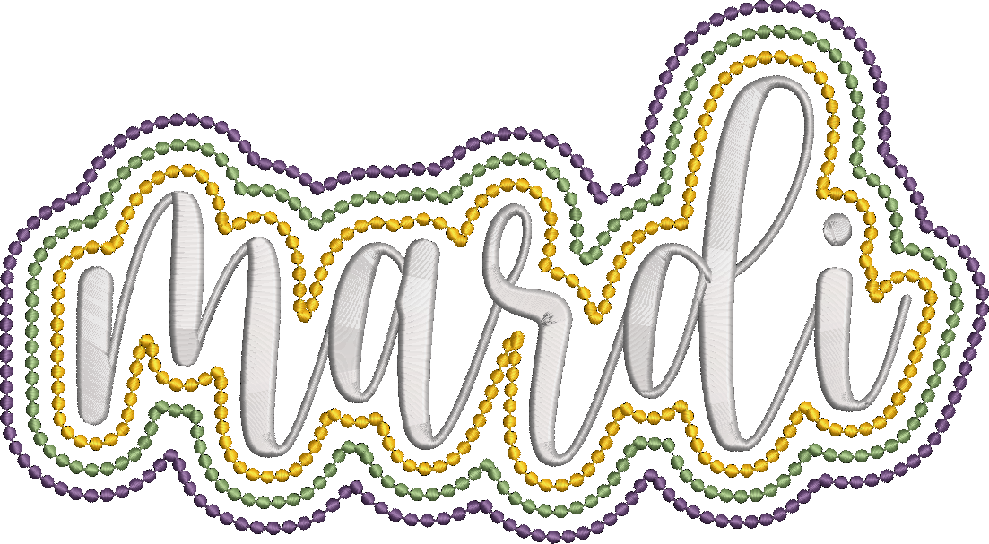 Layered Beaded Mardi