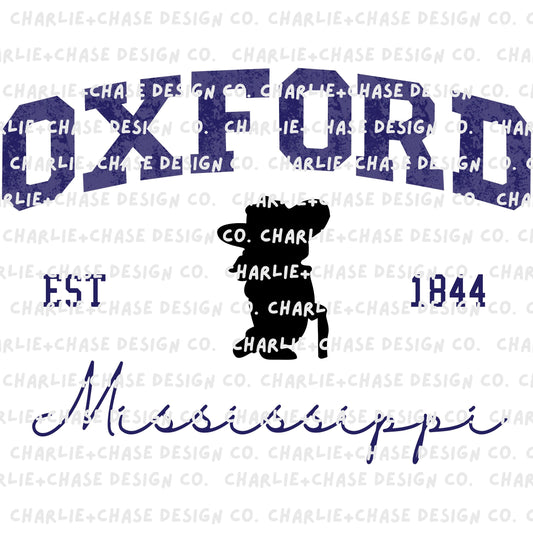 Oxford Collegiate Design PNG