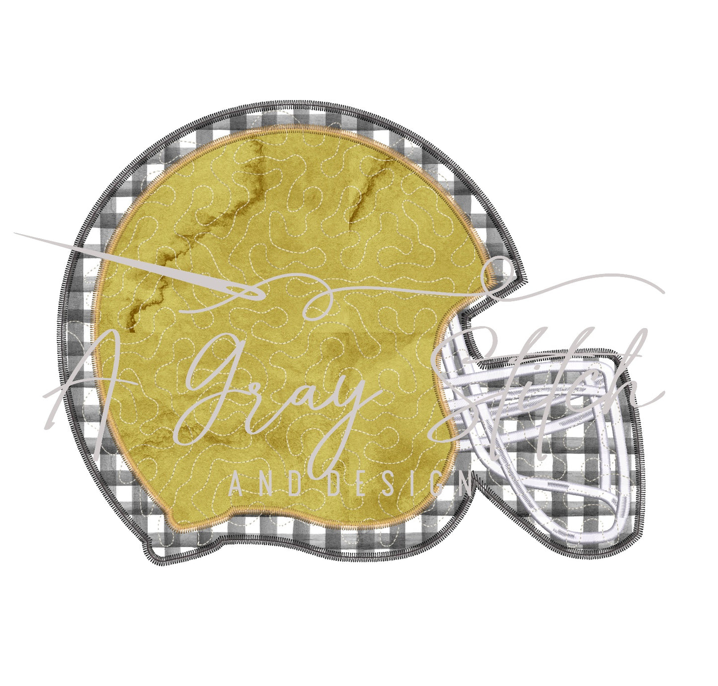 Quilted Football Helmet