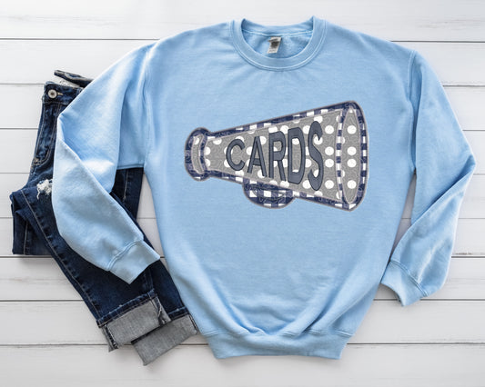 Quilted Megaphone Applique Design