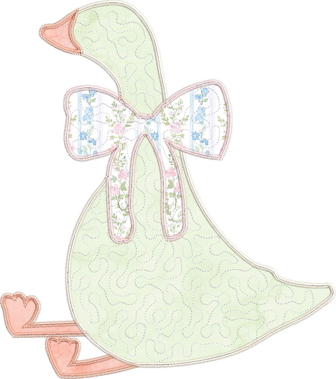 Quilted Silly Goose
