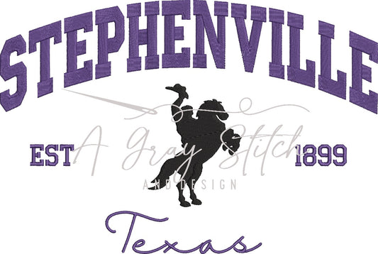 Stephenville Collegiate Embroidery Design