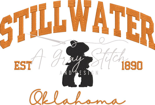 Stillwater Collegiate Embroidery Design