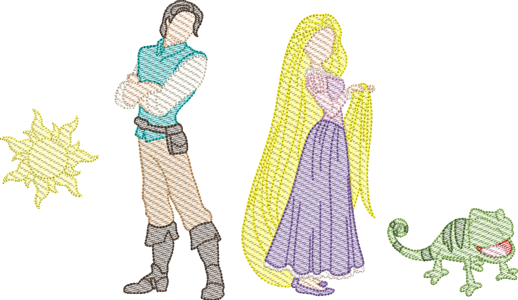 Tangled Sketch Design