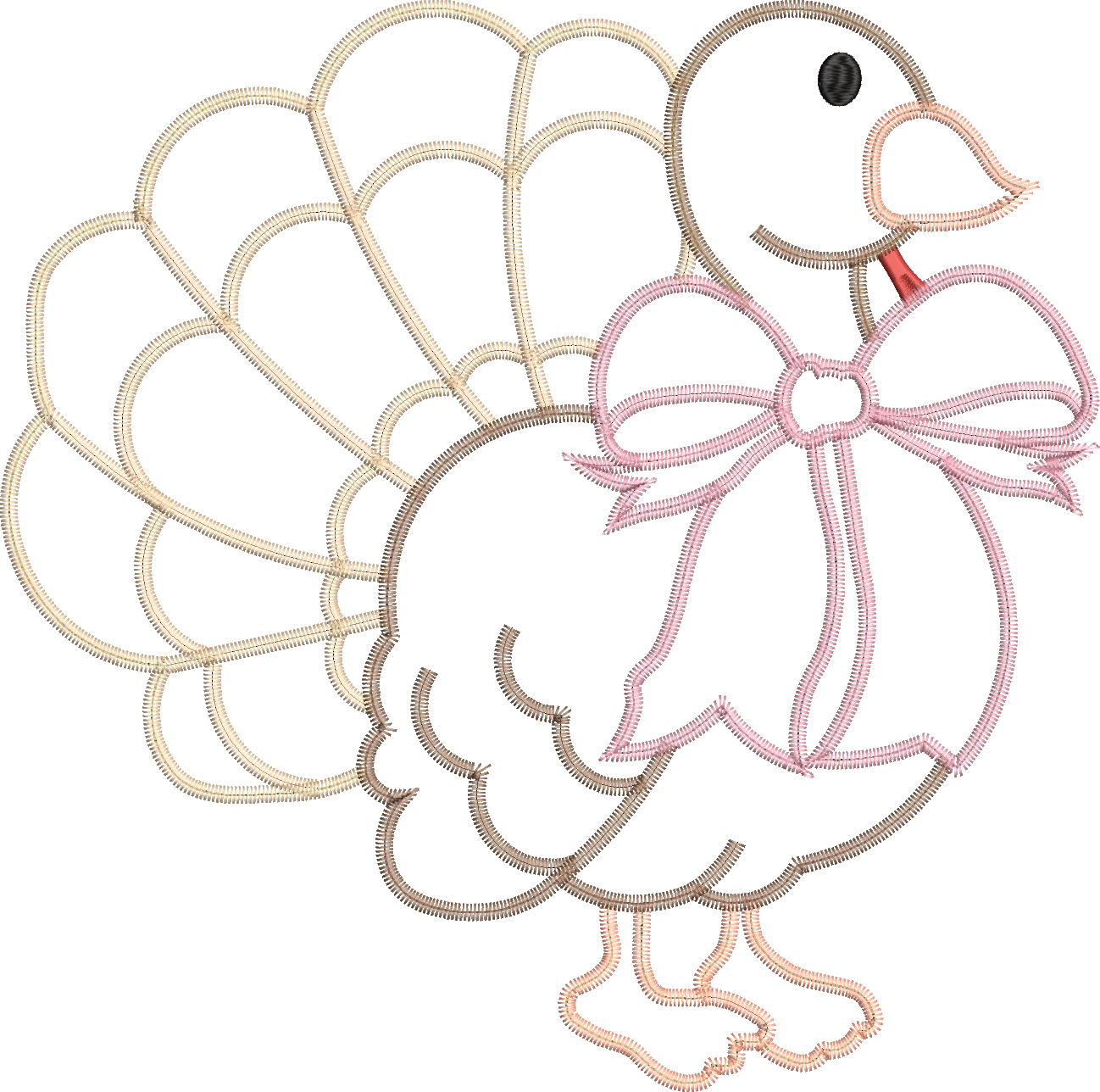 Zig Zag Cutie Turkey