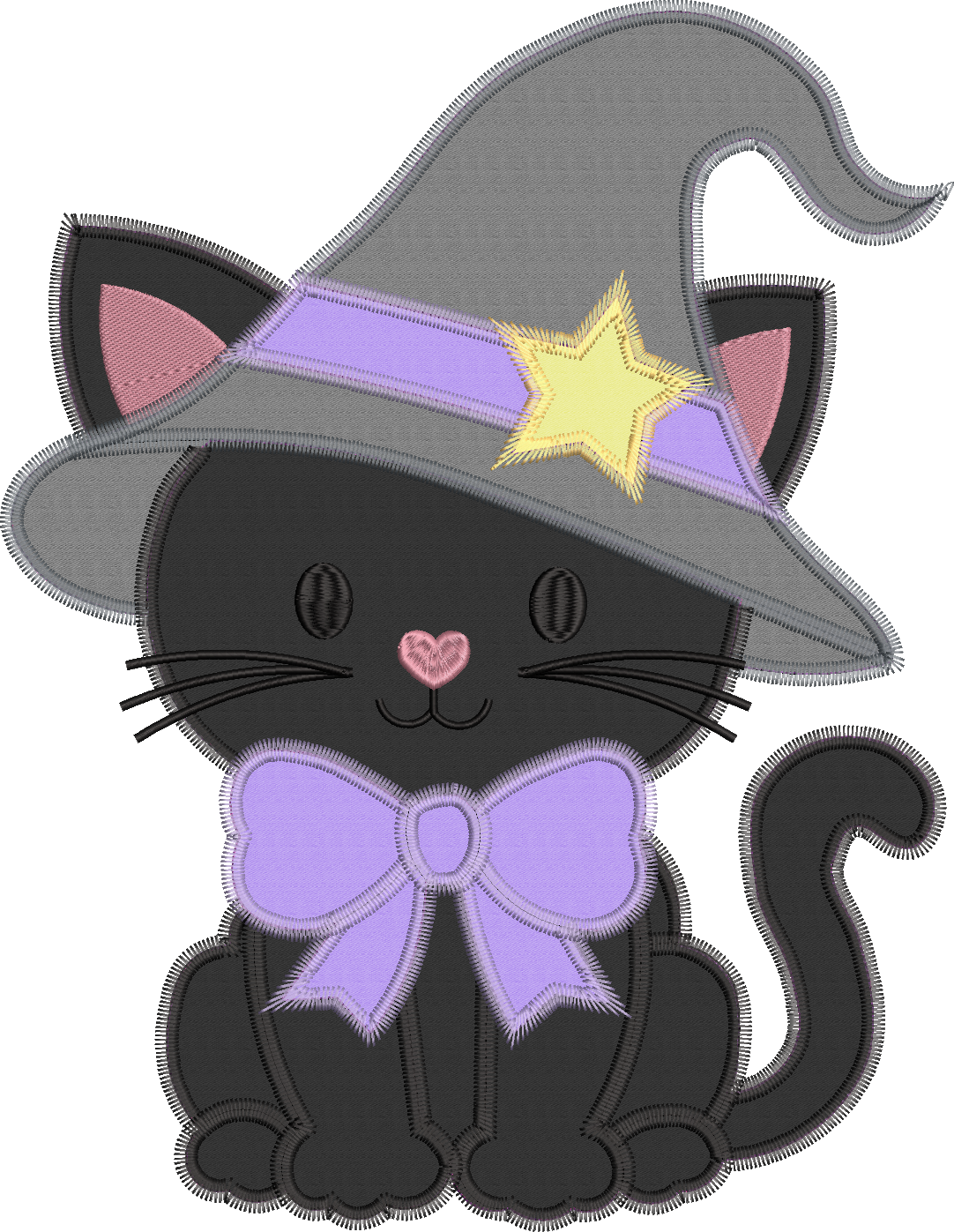Zig Zag Witchy Kitty