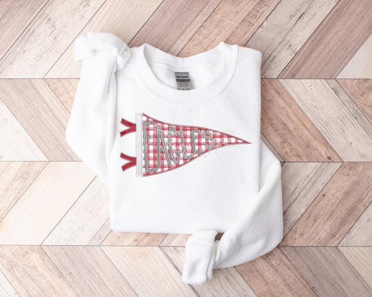 Eagles Handlettered Pennant Flag