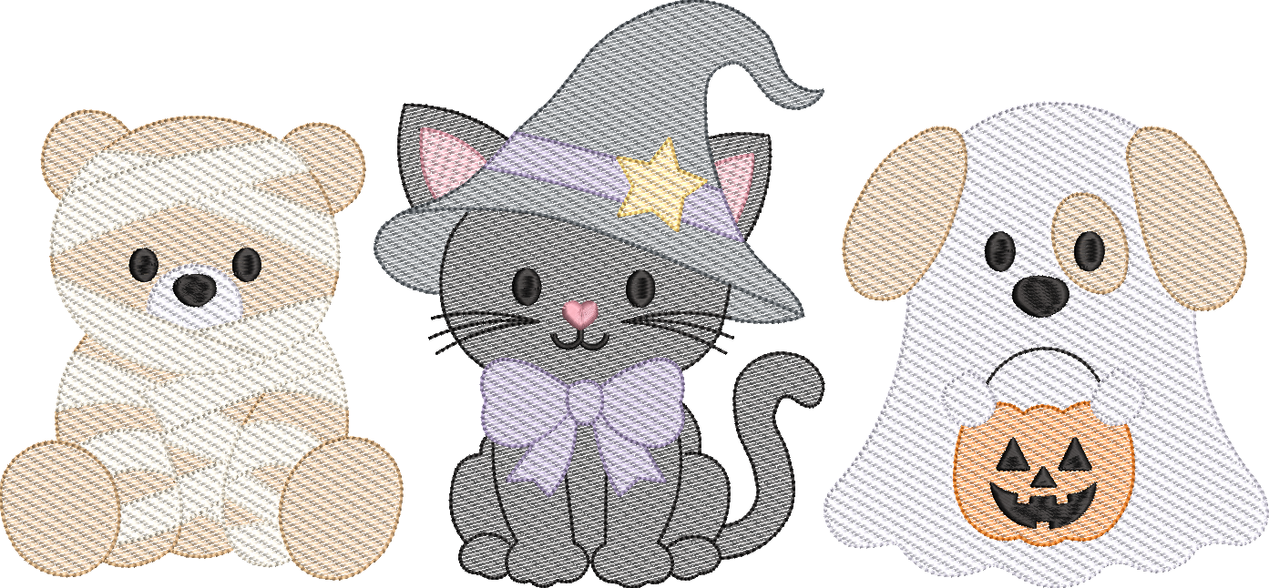 Trick or Treat Animal Friends