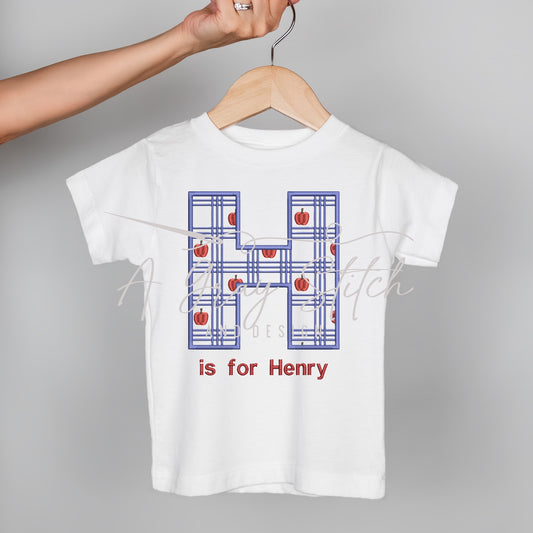 Back to School Plaid Font