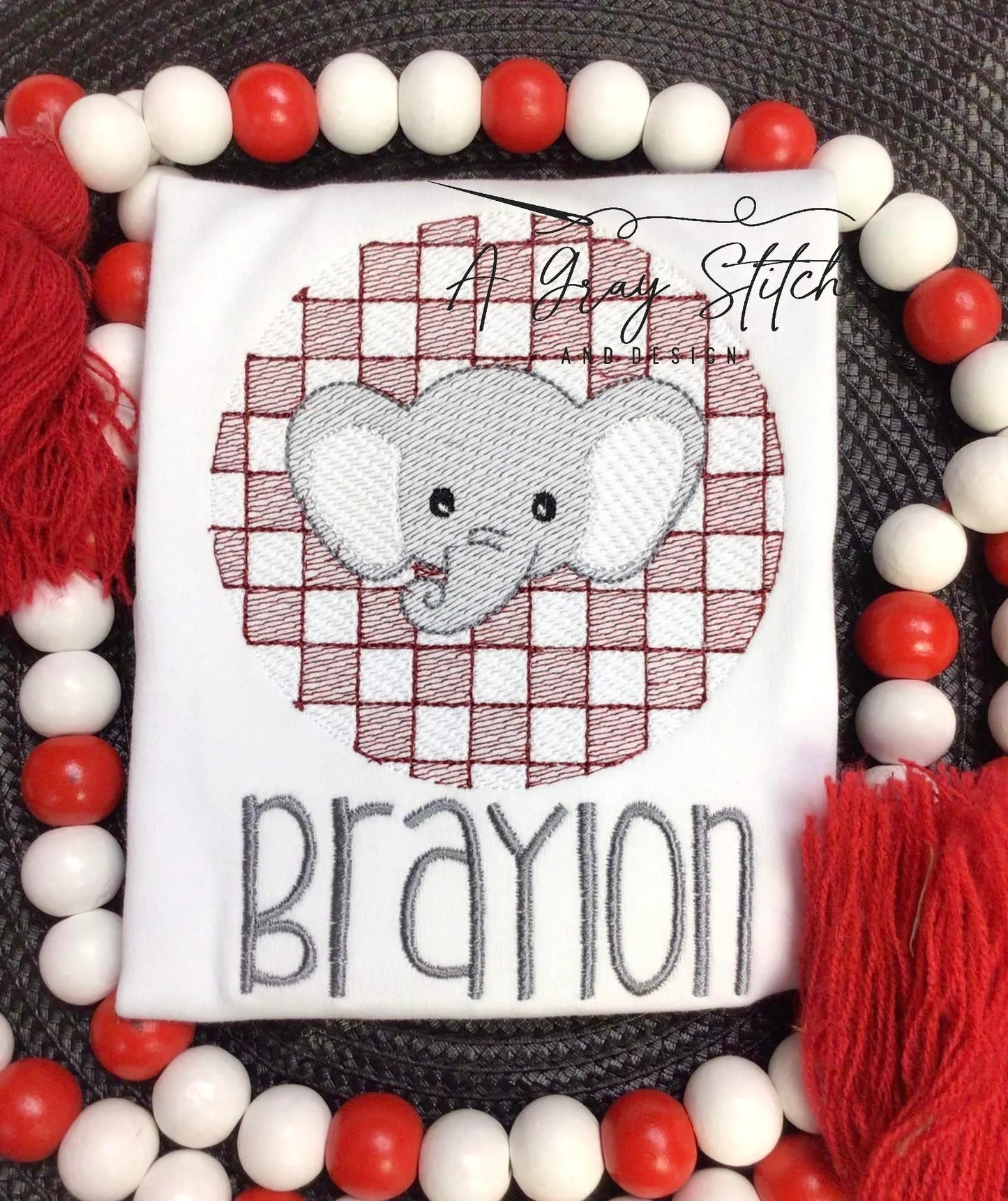 College Team Check Sketch Mascots Bundle for Machine Embroidery