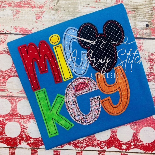 Inspired Bean Stitch Applique Stacks Bundle