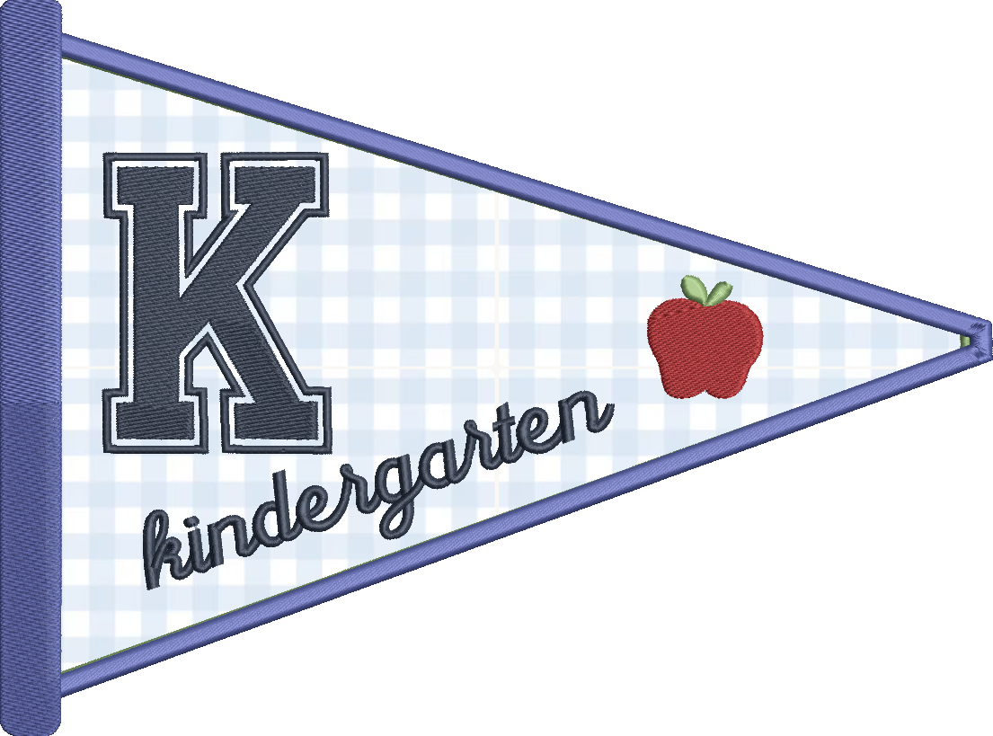 Kindergarten Pennant