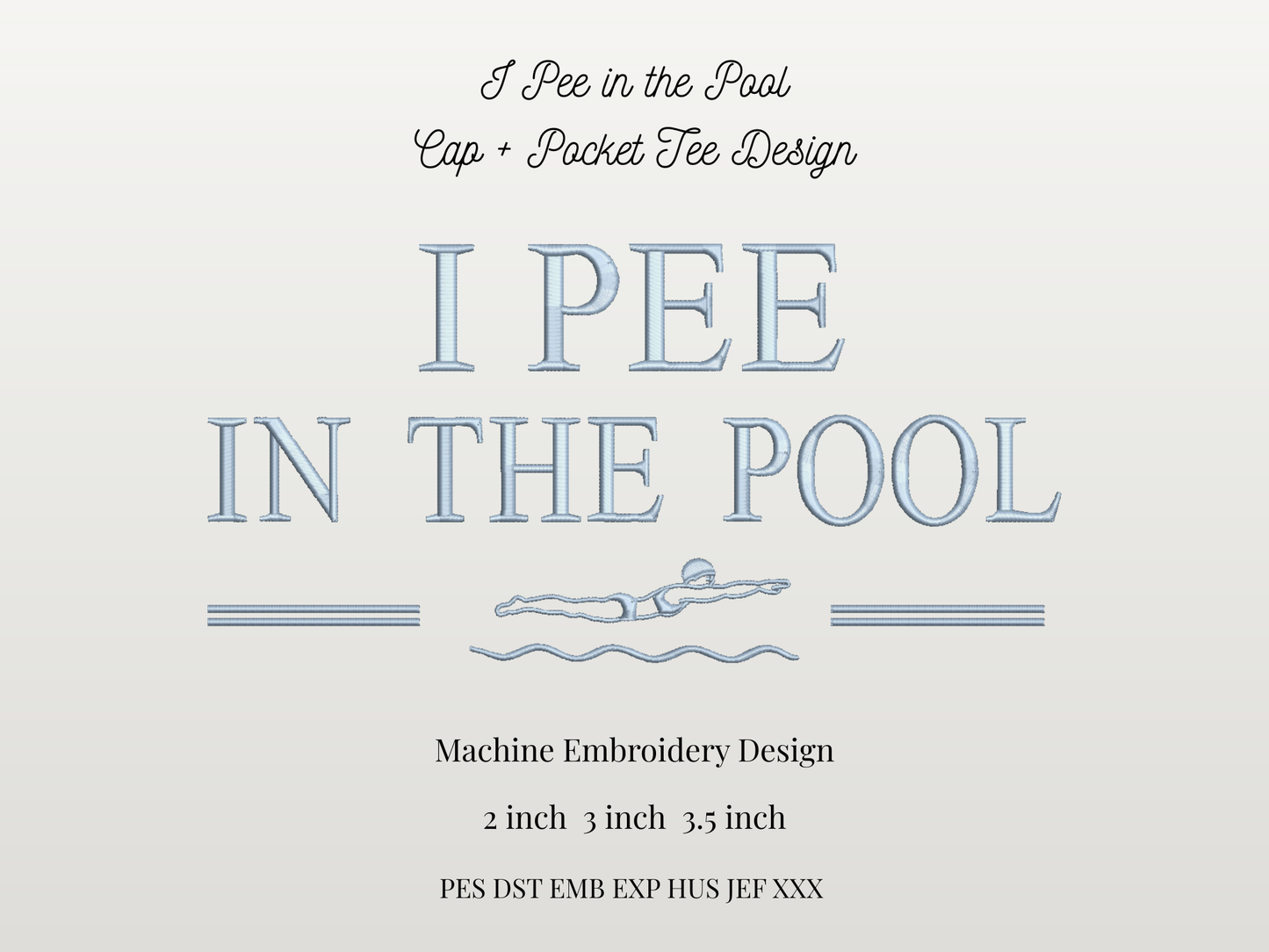 I Pee in the Pool