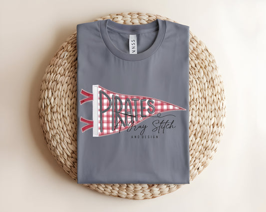 Pirates Handlettered Pennant Flag