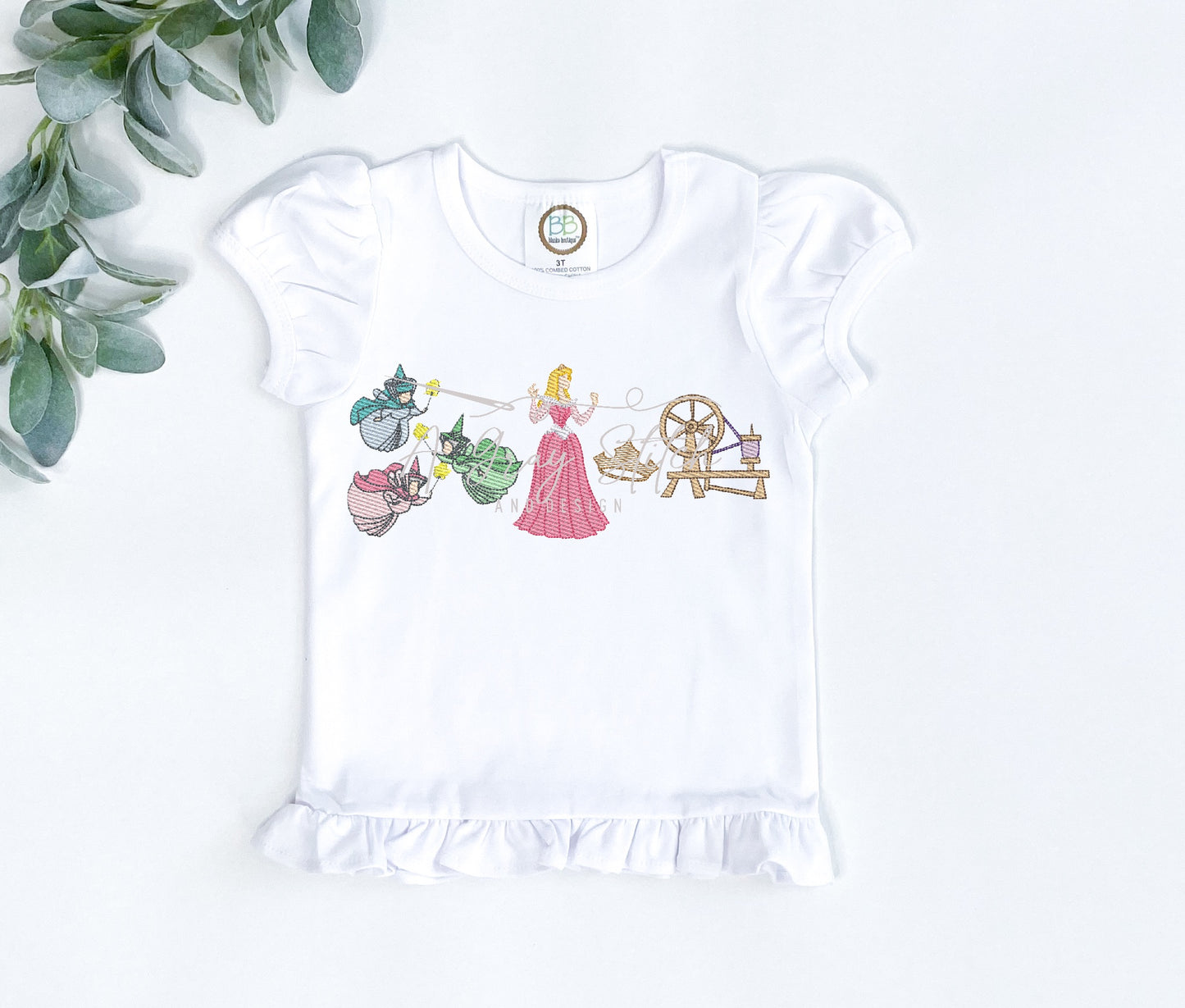 Sleeping Beauty Sketch Design