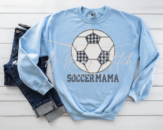 Quilted Soccer Ball Applique Design