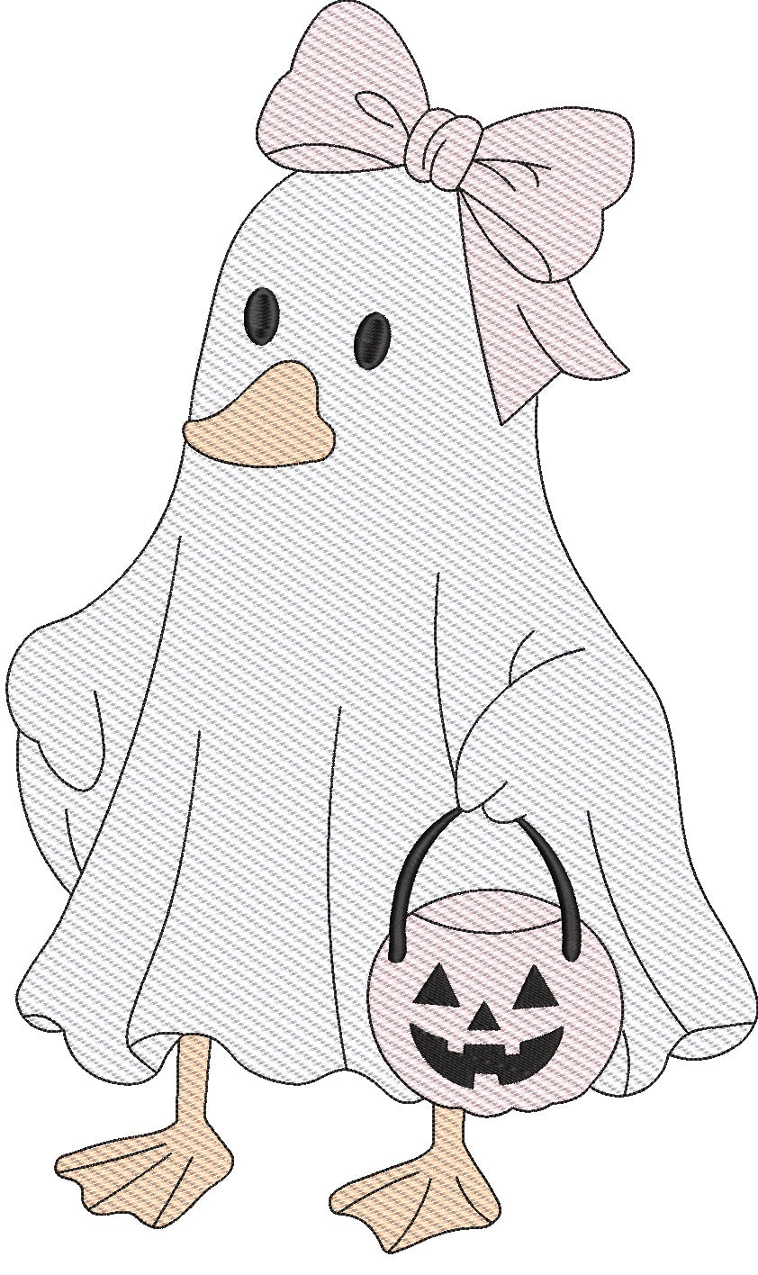 Sketch Spooky Goose Girl