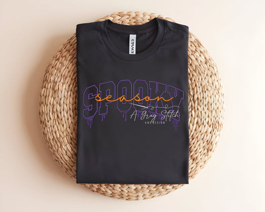 Spooky Season Satin Stitch