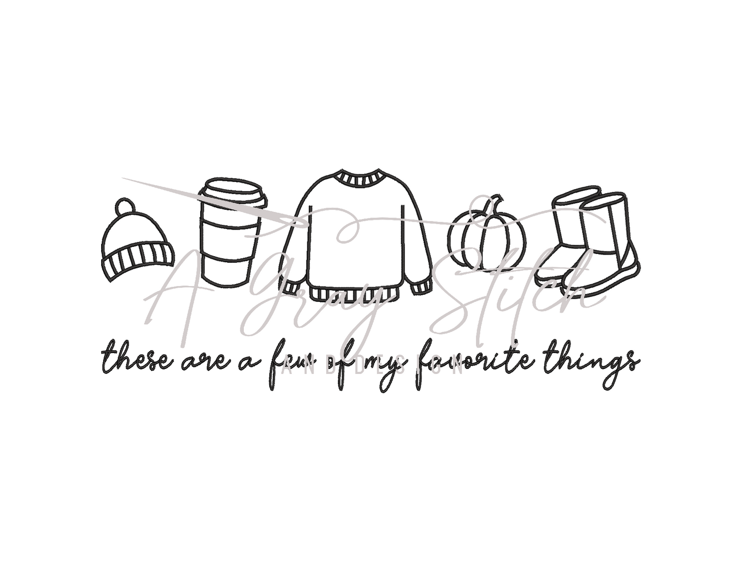 These are a Few of my Favorite Things