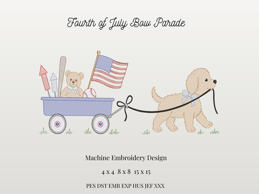 Fourth of July Bow Parade