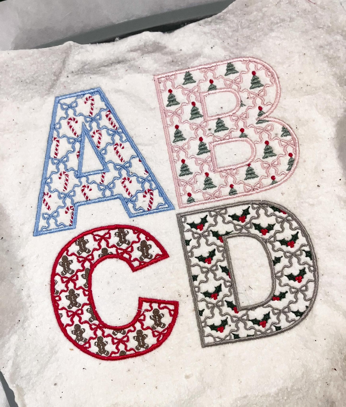 Grandmillenial Christmas Alphabet Bundle