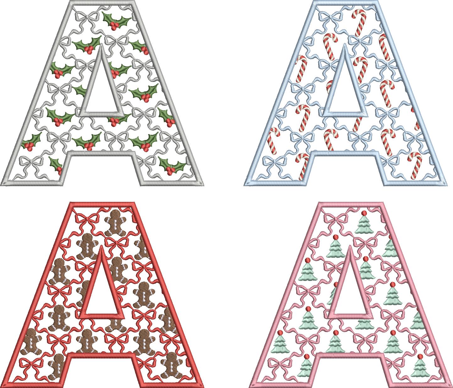 Christmas Grandmillenial and Plaid Font Bundle