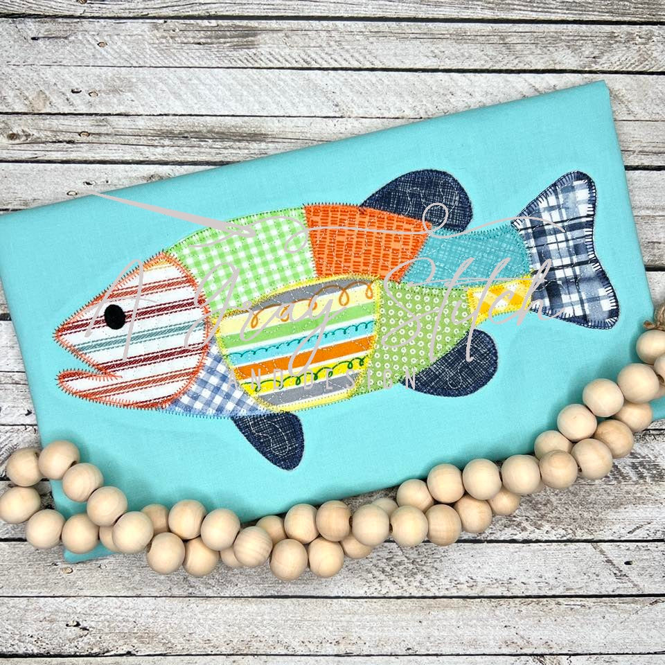 Quilted Bass Fish
