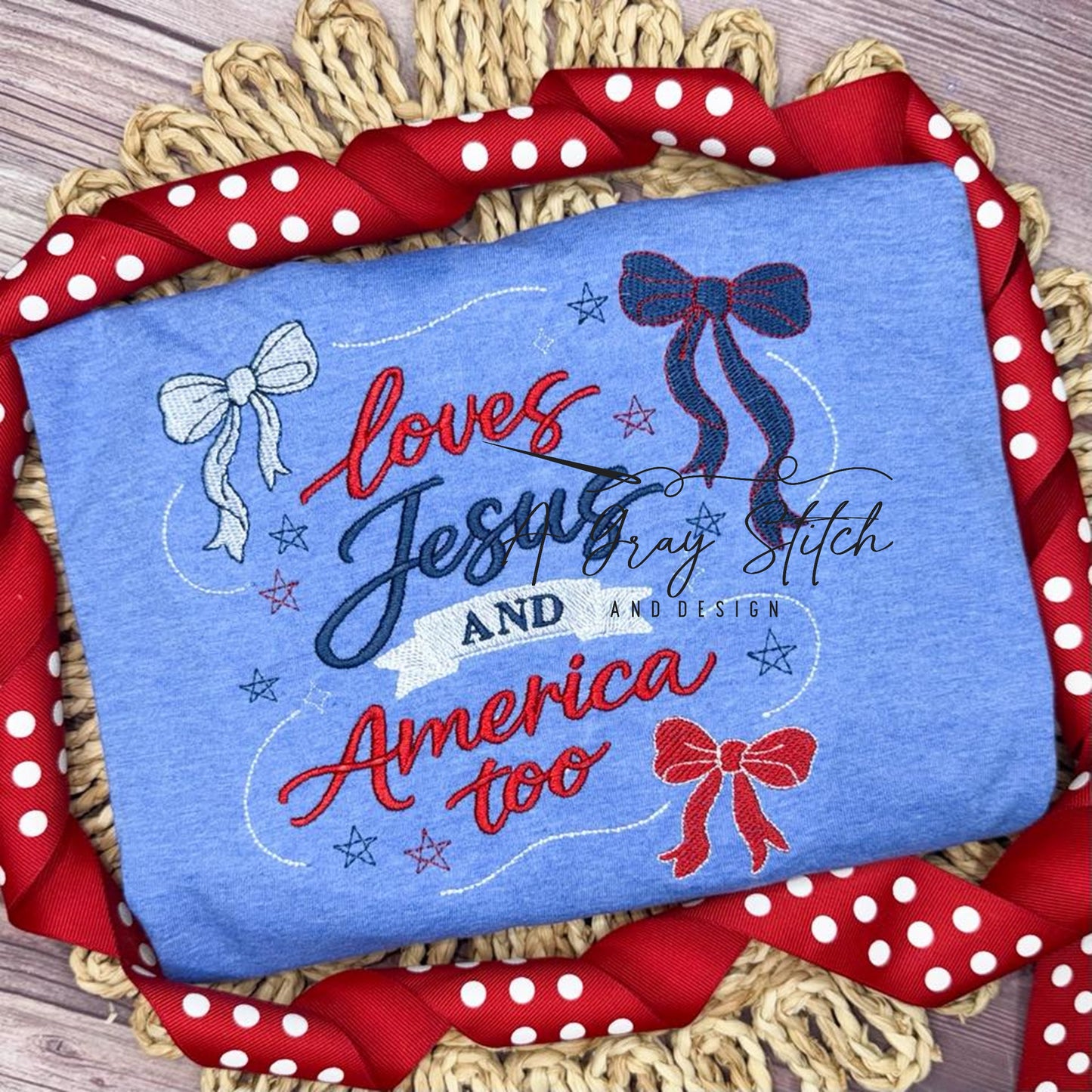 Loves Jesus and America too