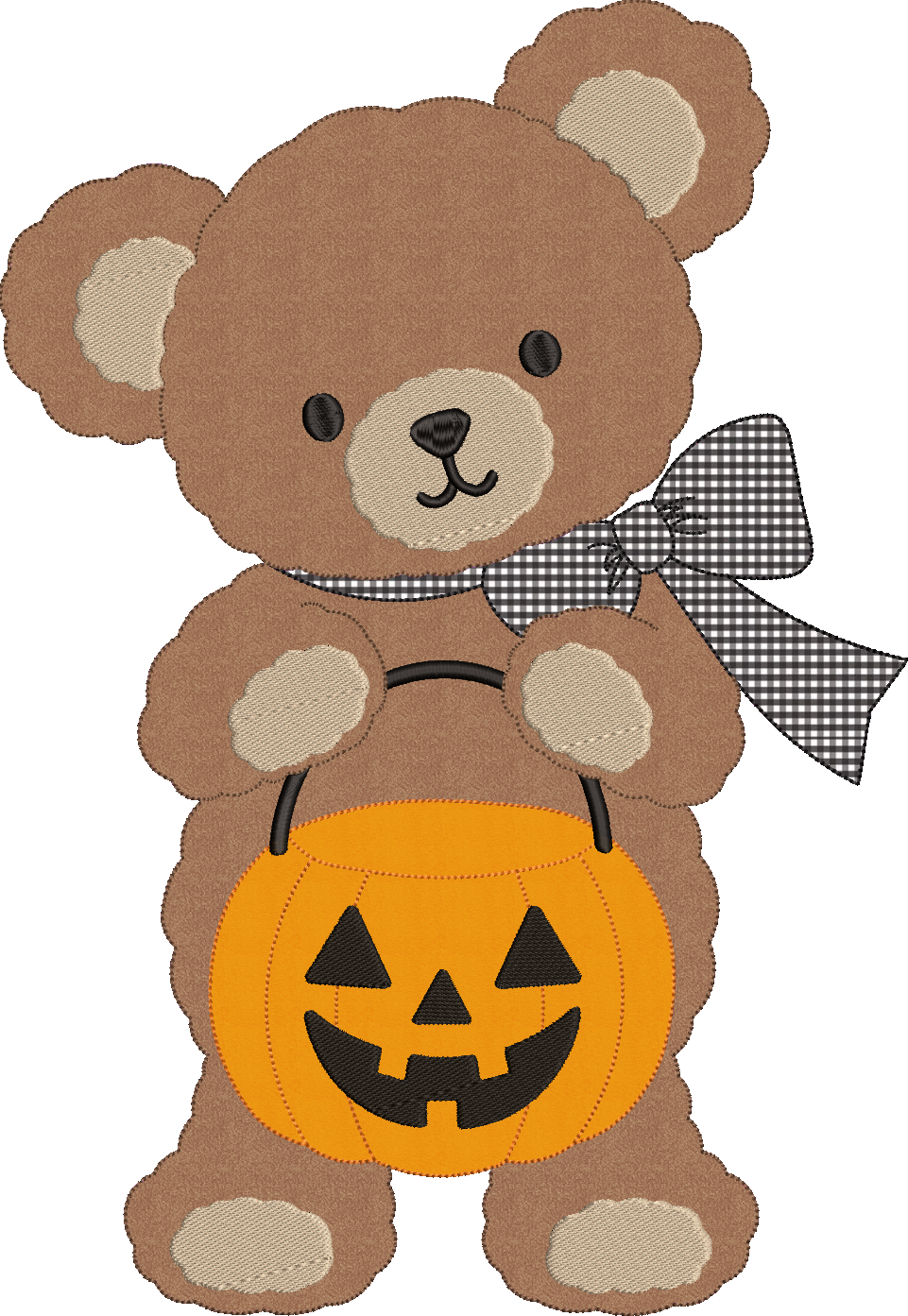 Bean Stitch Beary Frightful Teddy