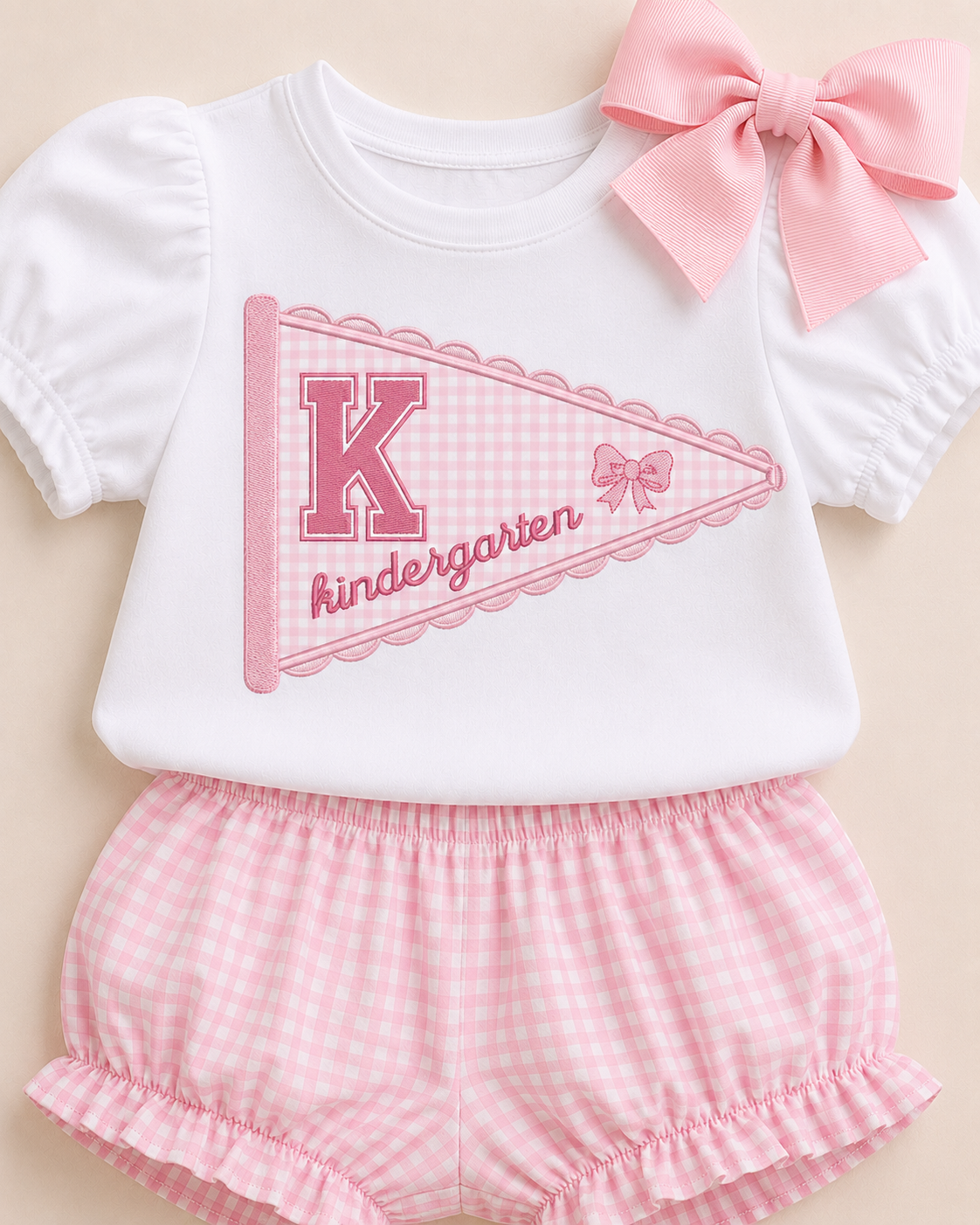 Kindergarten Scallop Pennant