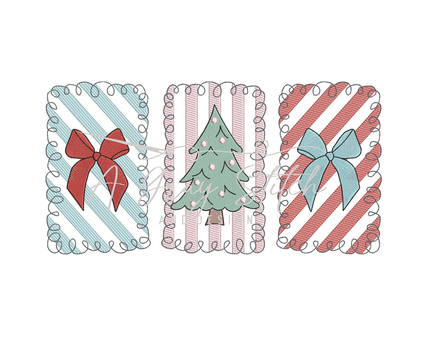 Sketch Christmas Stamps