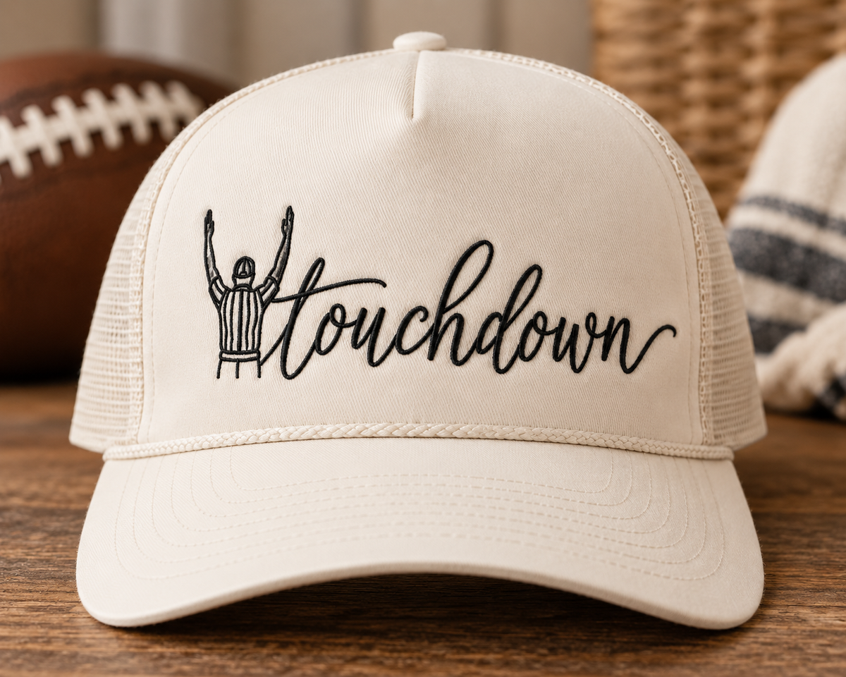 Touchdown Cap Pocket + T Shirt Design