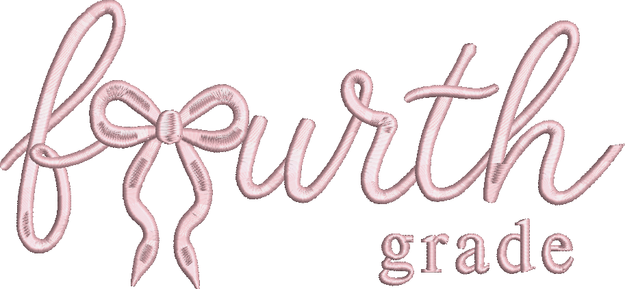 Fourth Grade Script Bow