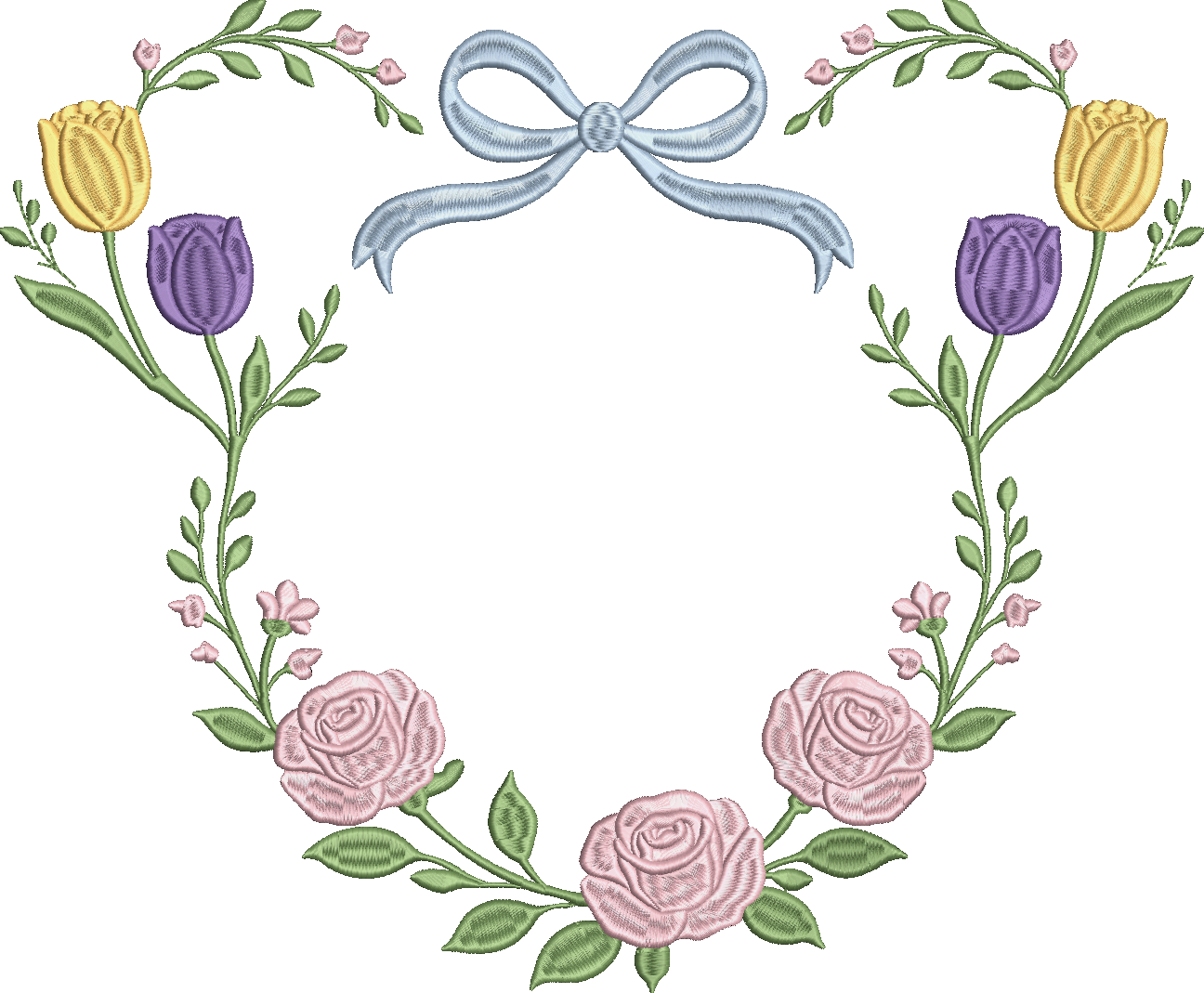 Inspired Floral Heirloom Crest