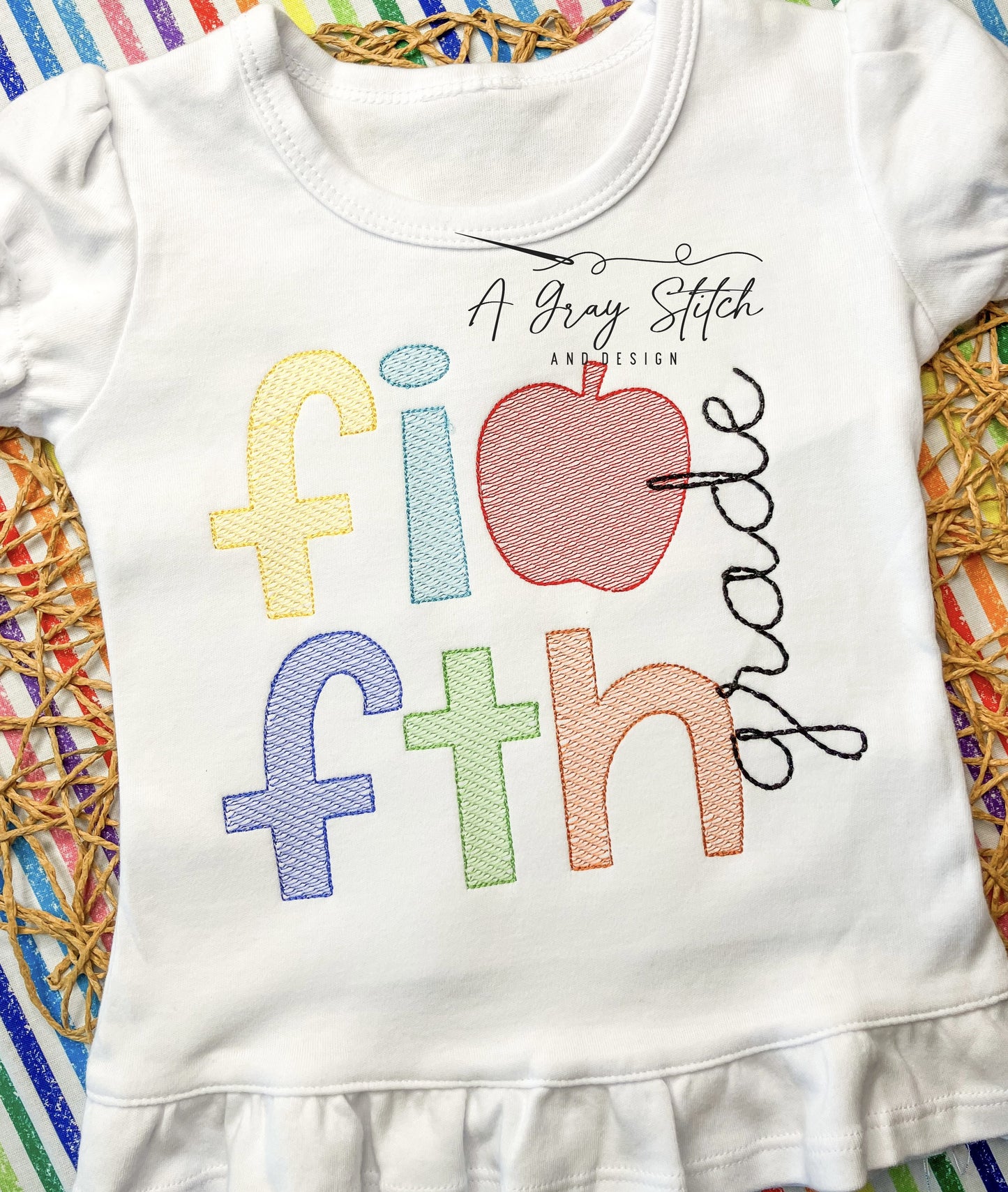 Sketch Fill Quirky Fifth Design