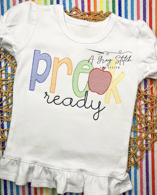 Sketch Fill Quirky Pre K Design