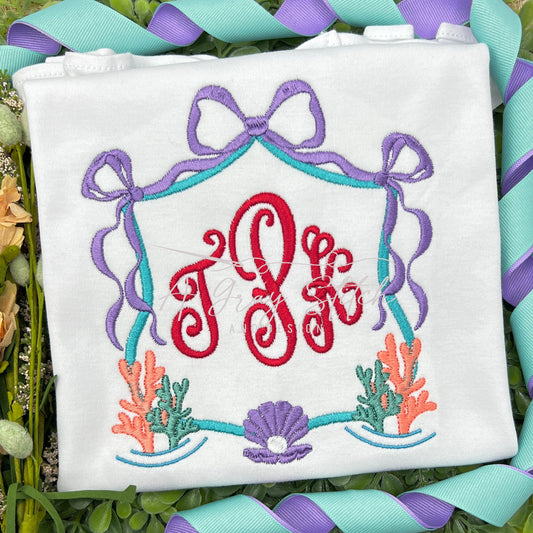 Mermaid Inspired Heirloom Crest